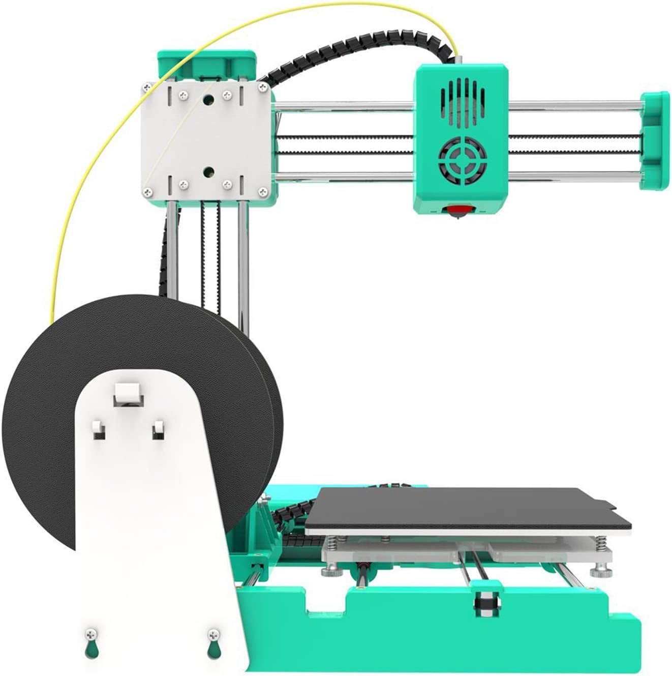 Mini 150mmx150mmx150mm Hotbed Small Eductaion Entry Level Consumer Personal 3D Printer, Print Size for Children Household Education