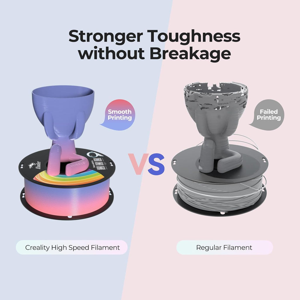 Creality Ender 3 V3 SE 3D Printer Bundle with Rainbow Upgrade PLA+ 1KG