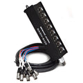 Seismic Audio - SASH-8x20 - 8 Channel XLR Send Sub Snake Cable - 20 Feet