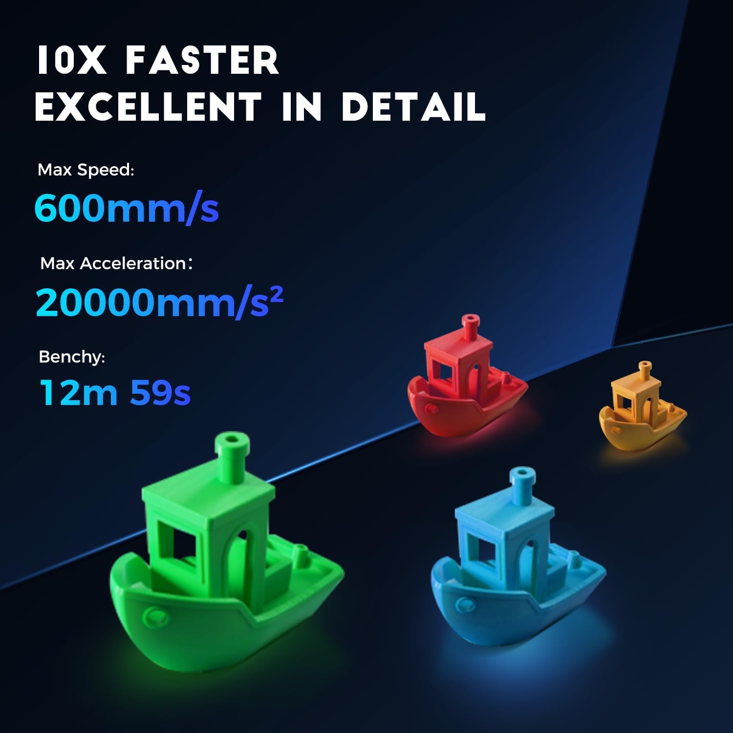 Sovol SV06 ACE 3D Printer Open Source, 600mm/s Max High Speed 3D Printers, Fully Auto Leveling, with Camera Upgraded Structure Planetary Dual Gear Direct Drive Printing Size 8.66x8.66x9.84 inch