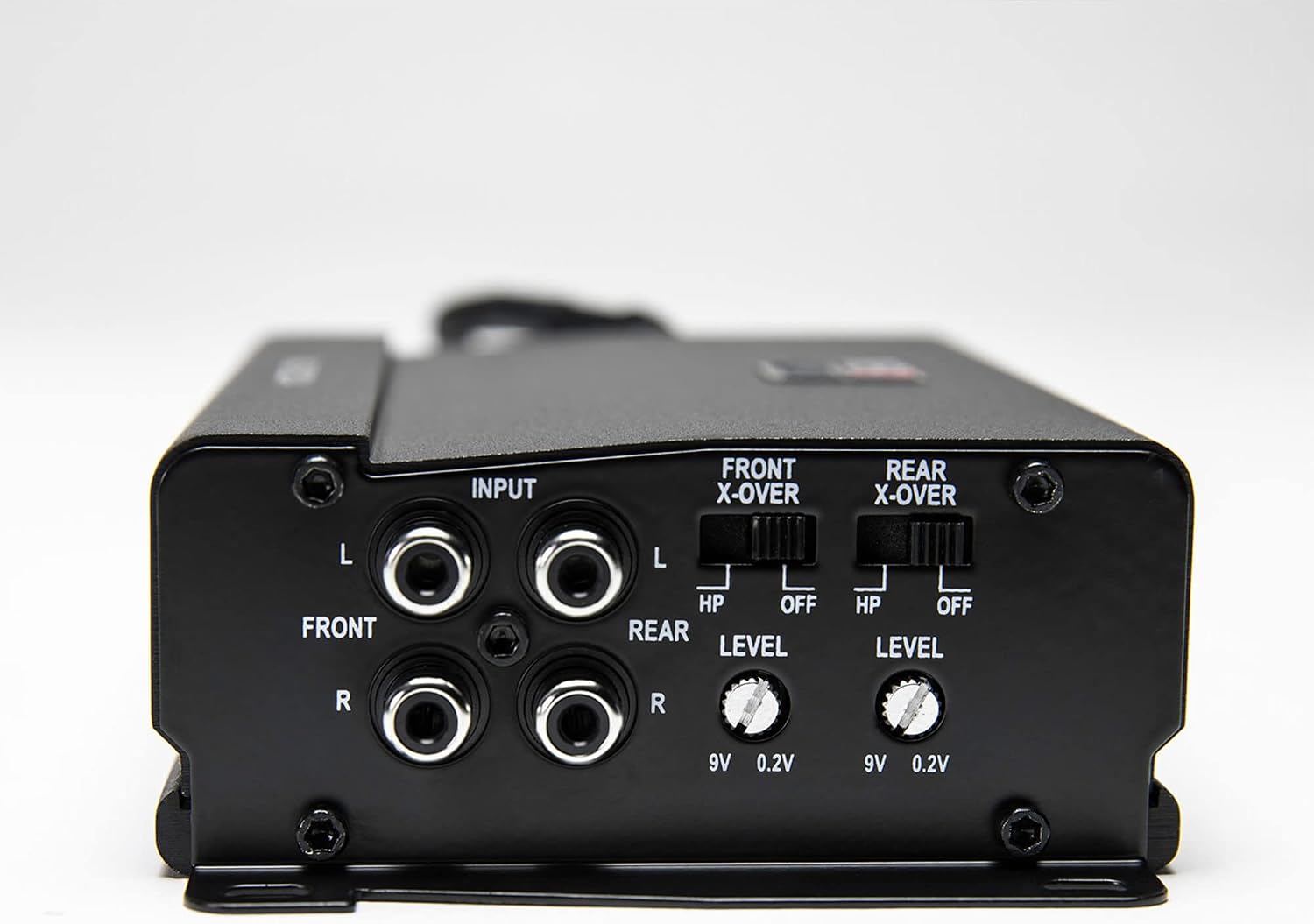MB Quart NA2-320.4 Compact Four Channel, 320 watt Powersports Amplifier, Black