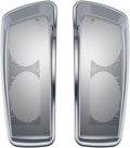 Advanblack Saddlebag Dual 6x9 Speaker lids, Audio Covers Fit for H-D Touring, Road Glide, Street Glide Special, Road King, 2014 2015 2016 2017 2018 2019 2020 2021 2022 2023