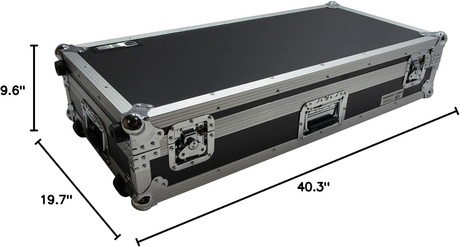 Harmony Audio Cases HCPEDAL32 Custom Hard ATA Flight 32' Guitar Pedal Compatible with Case
