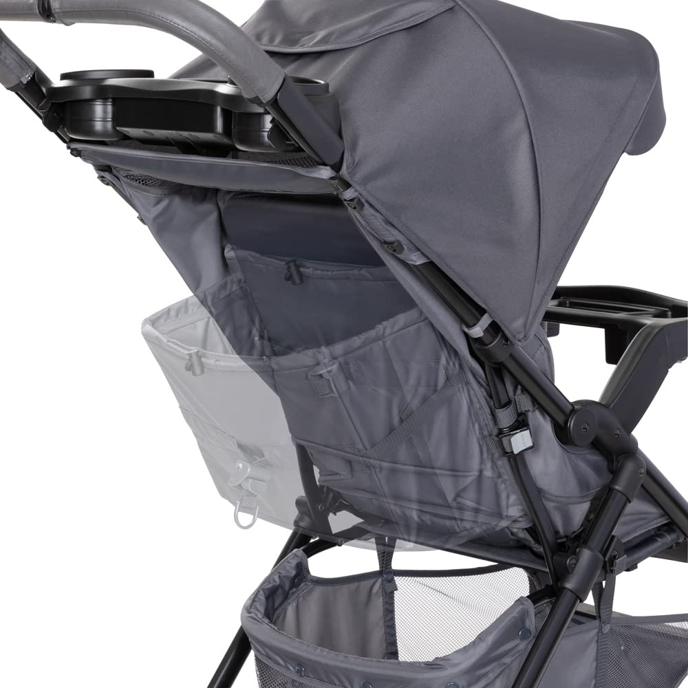 Baby Trend Passport® Cargo Stroller Travel System with EZ-Lift™ Plus Infant Car Seat, Grey Bamboo