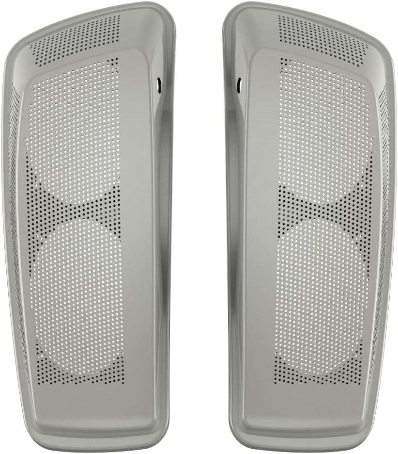 Advanblack Saddlebag Dual 6x9 Speaker lids, Audio Covers Fit for H-D Touring, Road Glide, Street Glide Special, Road King, 2014 2015 2016 2017 2018 2019 2020 2021 2022 2023