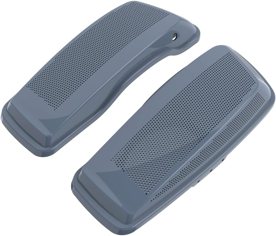 Advanblack Saddlebag Dual 6x9 Speaker lids, Audio Covers Fit for H-D Touring, Road Glide, Street Glide Special, Road King, 2014 2015 2016 2017 2018 2019 2020 2021 2022 2023