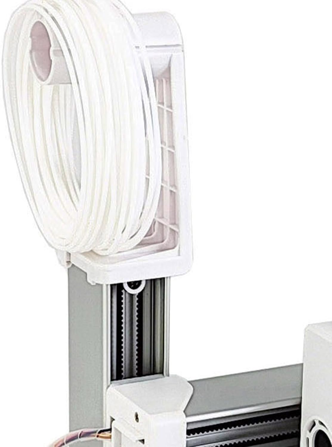 FDM Mini 3D Printer, Frequency Division Multiplexing 3D Printer, Fully Assembled for Beginners, High Precision Printing with TPU PLA (1.75mm), 100X100X100mm (White)