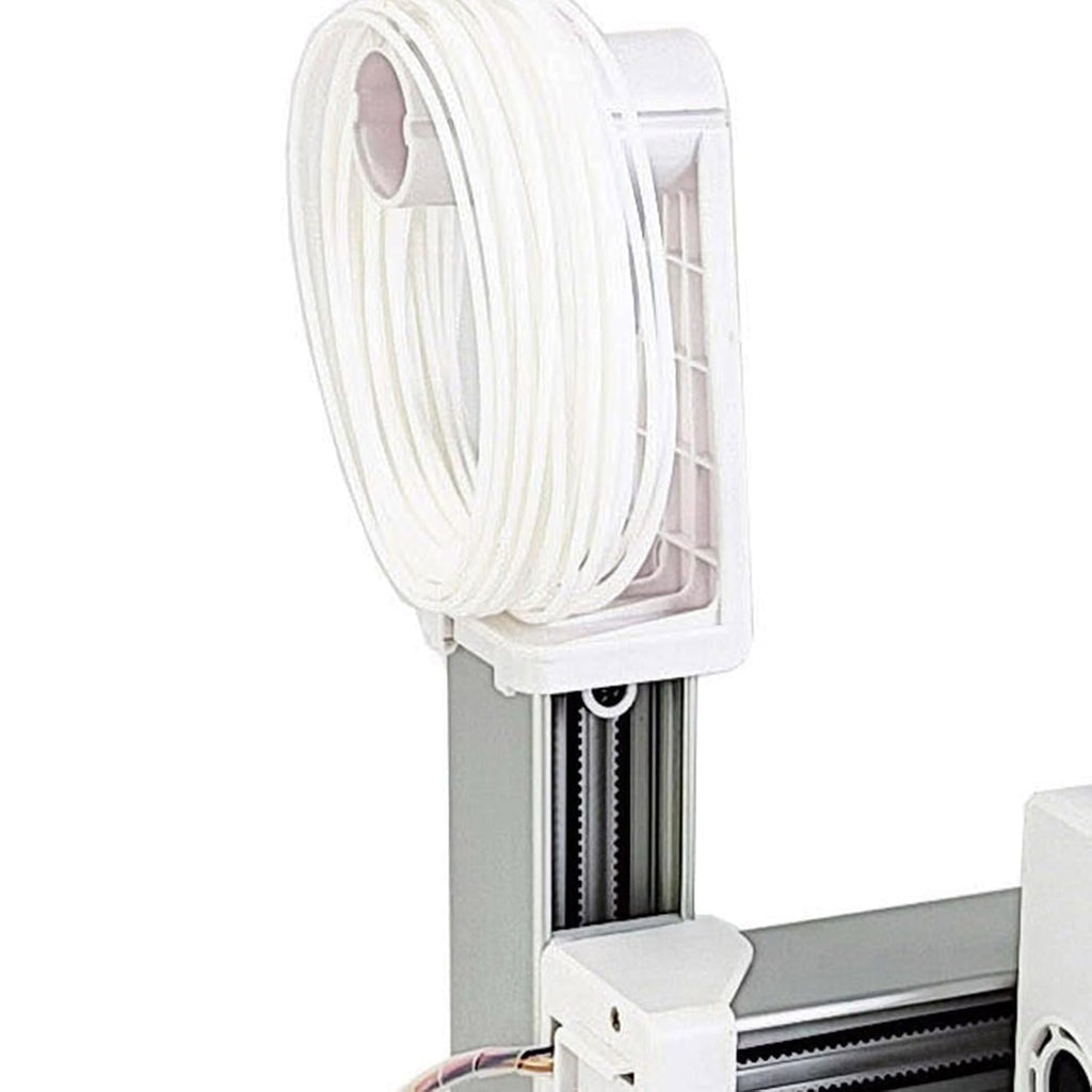 Beginner 3D Printer, Small 3D Printer, Easy Usage, Efficient Heating, Compact Size, High Resolution, for Educational Projects, Robust Design, Including Beginner's Manual (White)