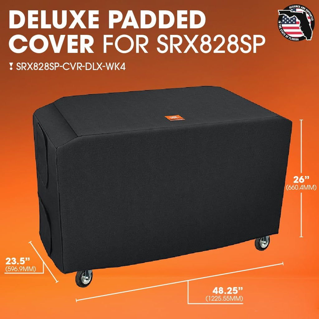 JBL Bags SRX828SP-CVR-DLX-WK4 Deluxe Padded Protective Cover for SRX828SP-CVR