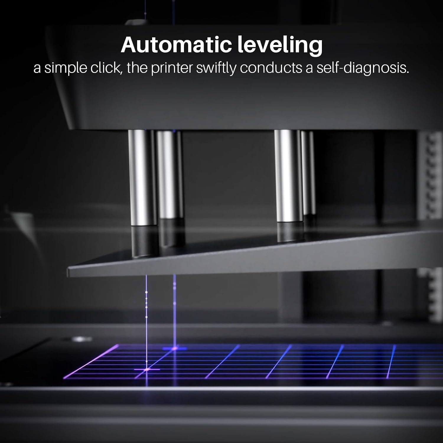 ELEGOO Mars 5 Ultra Resin 3D Printer with 7' 9K Mono LCD, 150mm/h High Speed Printing, Smart Automatic Leveling, Intelligent Detection, WiFi-Transfer, Printing Size of 6.04 × 3.06 × 6.49 inch