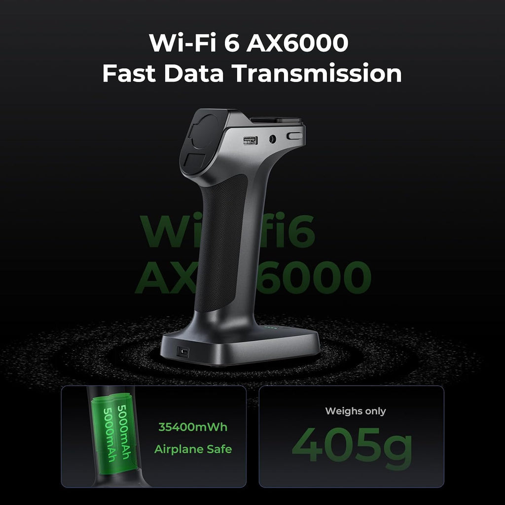 Creality 3D Scanner Raptor X for 3D Printing, 60fps, 34 Cross Blue Laser & NIR, WiFi 6 Handheld Scanner, 0.02mm Accuracy, 24-Bit Full-Color Scanning for iOS/Android/Win/macOS
