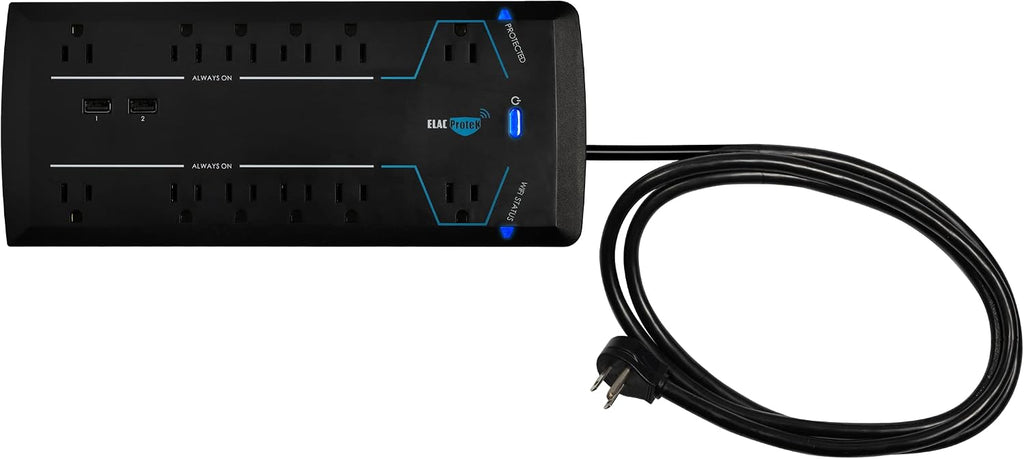 Elac PB-12W - Protek 12 Outlet Smart Surge Protector