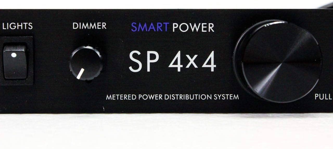 ART SP 4x4 Rackmount 8 Outlet Power Conditioner and Surge Protector - with Linear Voltmeter and Dual Lights