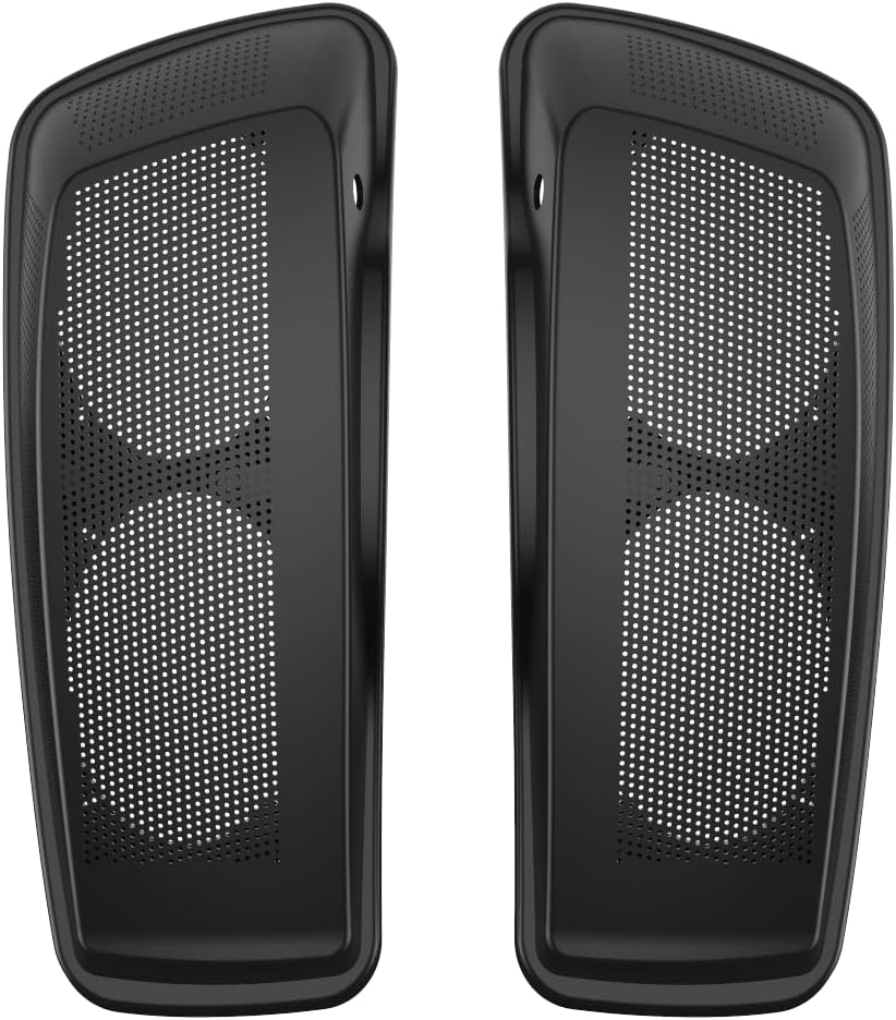 Advanblack Saddlebag Dual 6x9 Speaker lids, Audio Covers Fit for H-D Touring, Road Glide, Street Glide Special, Road King, 2014 2015 2016 2017 2018 2019 2020 2021 2022 2023