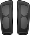 Advanblack Saddlebag Dual 6x9 Speaker lids, Audio Covers Fit for H-D Touring, Road Glide, Street Glide Special, Road King, 2014 2015 2016 2017 2018 2019 2020 2021 2022 2023