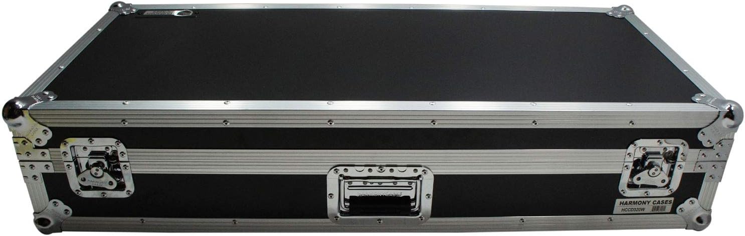 Harmony Audio HCCD320W 320 Jewel or 960 Sleeve CD Transport Road Travel Case Wheels