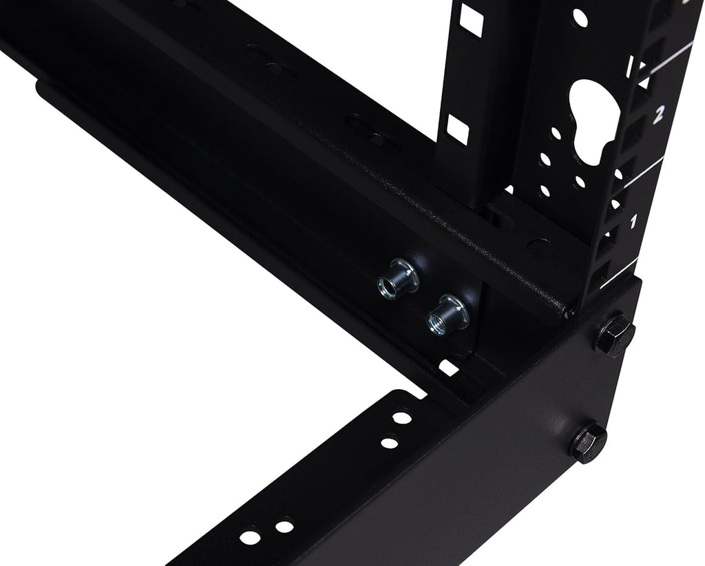 Rosewill 25U Open Frame Server Rack, 4-Post Network Server Rack, Adjustable Depth Frame Rack, Heavy Load Rack for Computer/Data/AV/IT Equipment/Network Equipment