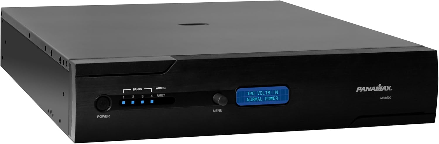 Panamax MB1500 Home Theater Uninterruptible Power Supply Battery Backup and Power Conditioner