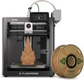 Flashforge AD5X 3D Printer with Extra 1KG HS PLA Light Brown Filament