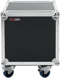 Gator Cases G-TOUR Audio Road Rack with Heavy-Duty Casters and Tour Grade Hardware; 17' Rackable Depth, 10U (G-TOUR 10U CAST)