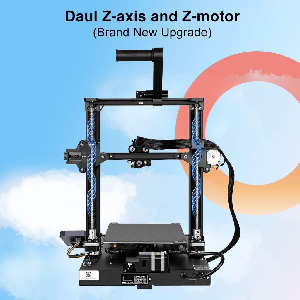 Creality Ender 3 S1 X 3D Printer with Direct Drive Extruder, CR Touch Auto Bed Leveling, Dual Z-Axis for Smooth Printing, Silent Motherboard, 220×220×270mm Build Volume – Great for Beginners