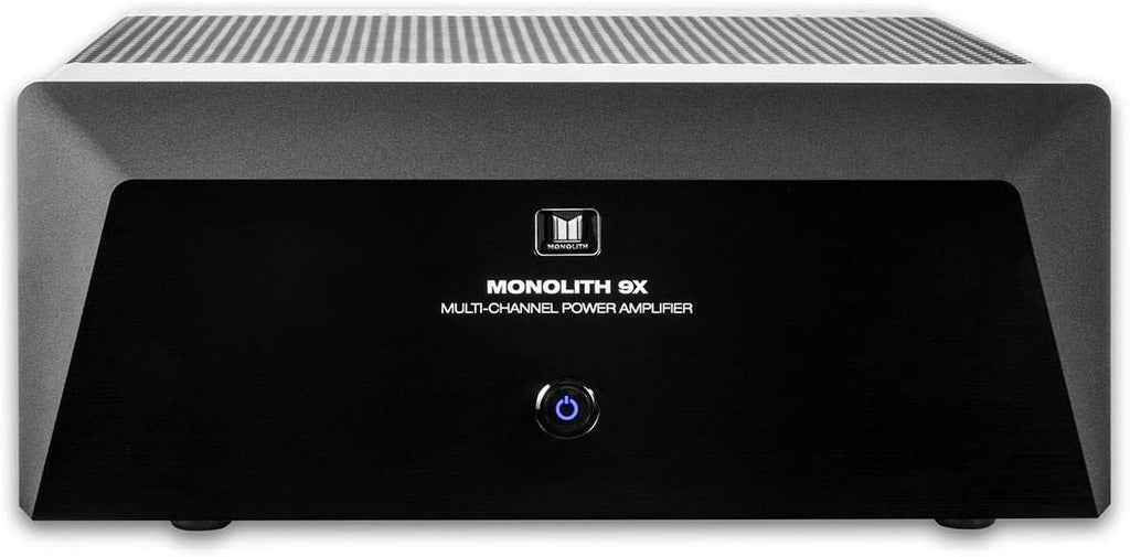 Monolith Multi-Channel Home Theater Power Amplifier - Class AB, with 9 Channels (3x200 Watts + 6x100 Watts) Into 8 Ohms, XLR and RCA Inputs