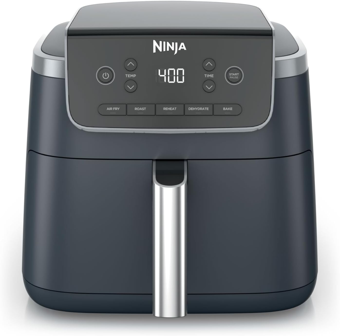 Ninja Air Fryer Pro 5-in-1 | 5 QT Capacity, Air Fry, Bake, Roast, Reheat, and Dehydrate, Air Crisp Technology | Nonstick Basket & Crisper Plate | Cyberspace | AF142BL