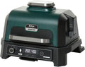 Ninja Woodfire ProXL Outdoor Grill & Smoker, Thermometer, 4-in-1 Master Grill, BBQ Smoker, Outdoor Air Fryer, Bake, Portable, Electric Grill (Renewed) (Hunter Green)