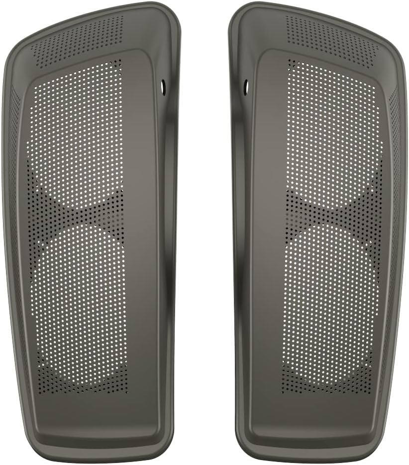 Advanblack Saddlebag Dual 6x9 Speaker lids, Audio Covers Fit for H-D Touring, Road Glide, Street Glide Special, Road King, 2014 2015 2016 2017 2018 2019 2020 2021 2022 2023