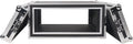 Sound Town Shock Mount 4U ATA Plywood Rack Case with 15' Rackable Depth, 4-Space Size, Pro Tour Grade (STRC-SP4US)