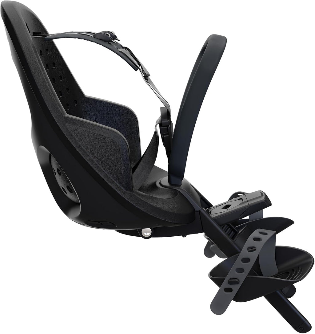 Thule Yepp 2 Mounted Child Bike seat, Adjustable footrests, 5-Point Harness and Easy to Mount Design