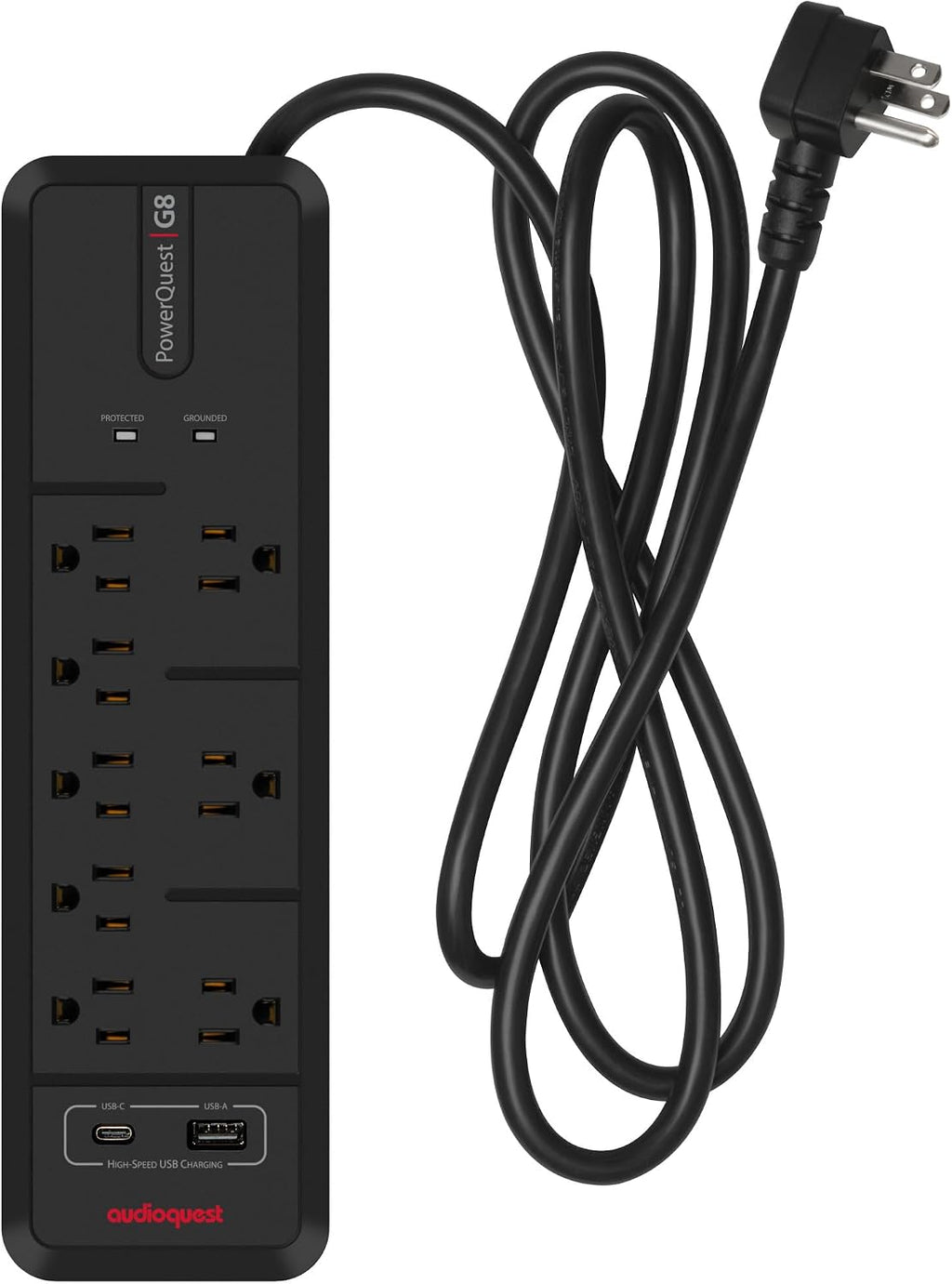 AudioQuest PowerQuest G8 – 8-Outlet Surge Protector