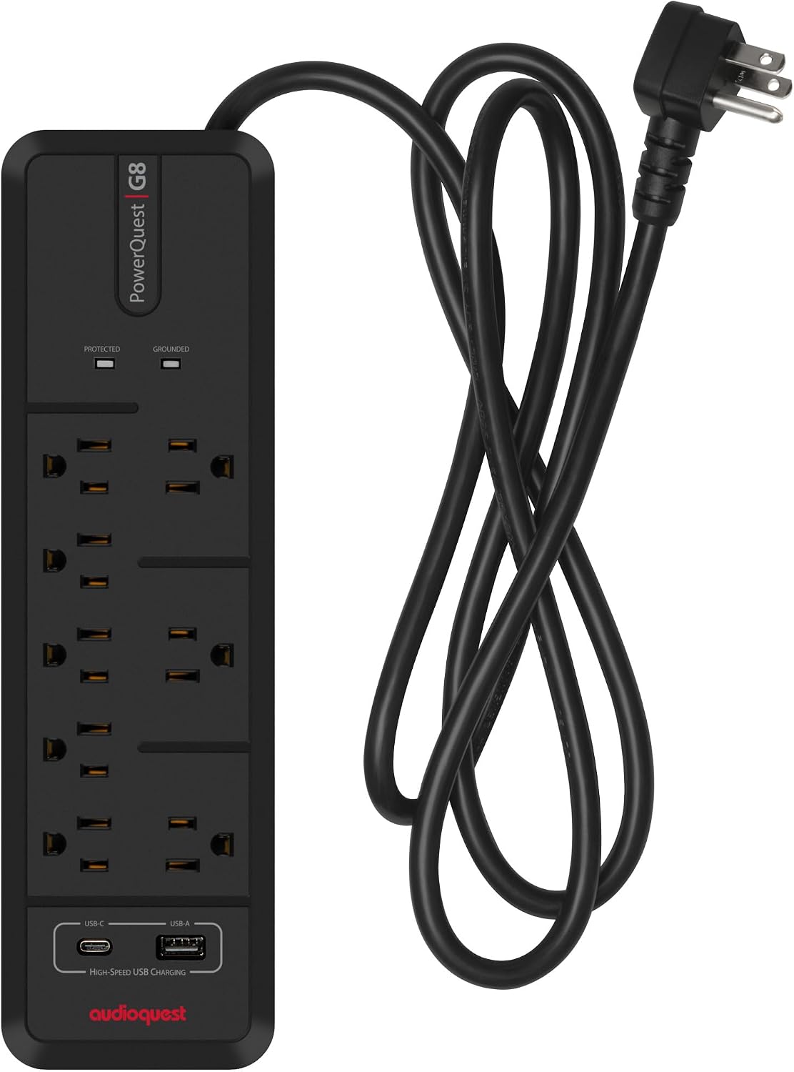 AudioQuest PowerQuest G8 – 8-Outlet Surge Protector