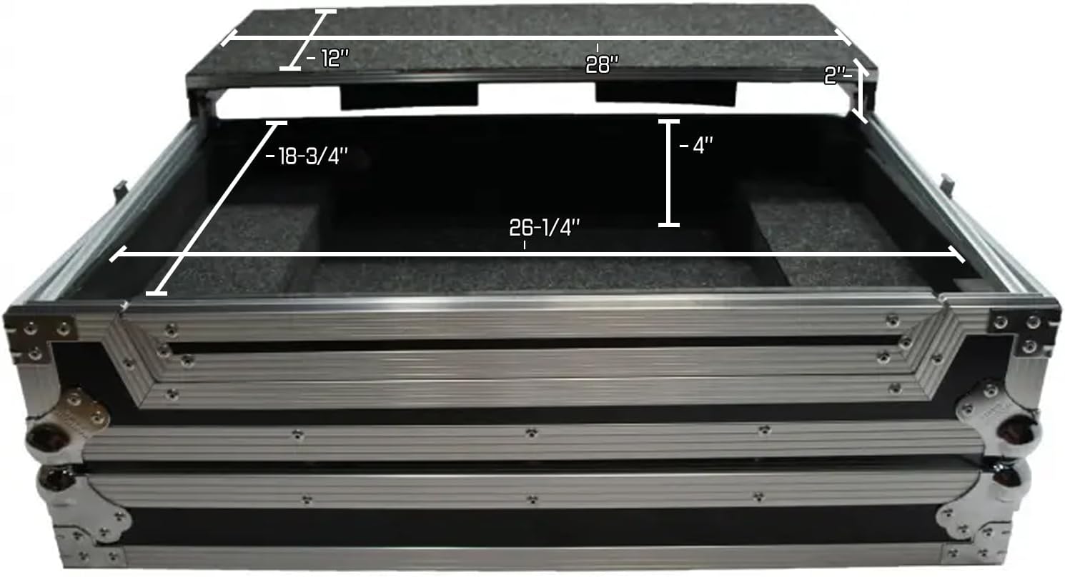 Harmony Audio DJ Custom Case HCMC7000LT Flight Glide Laptop Stand Compatible with Denon MC7000