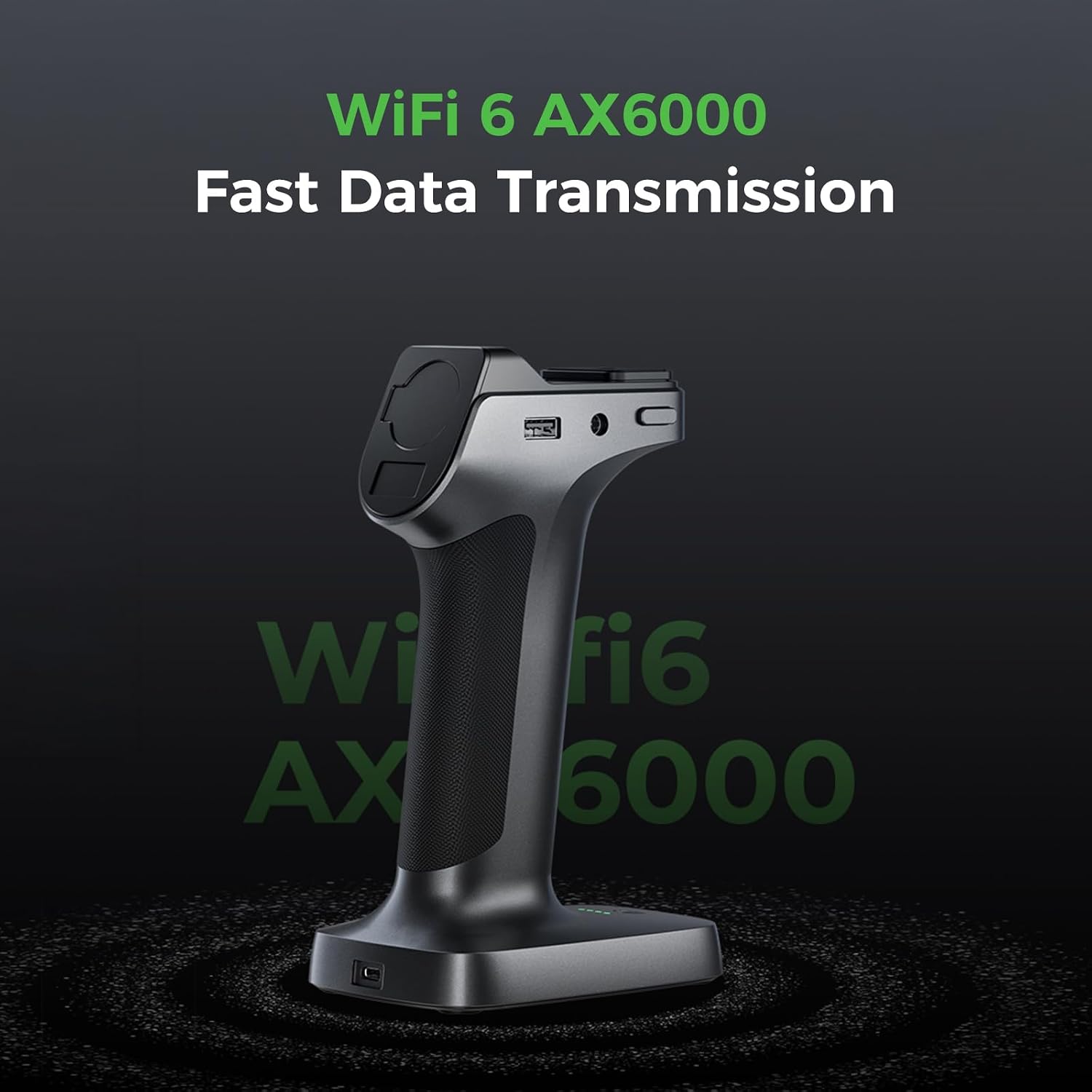 Creality Scan Bridge for 3D Scanner Otter Series, Supports WiFi 6 Wireless Screen Mirroring, Smart Phone Application, Large Capacity and Fast Charging, Lightweight and Compact for use