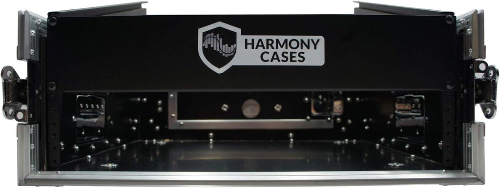 Harmony Audio Case HCM2U DJ Pro Audio 10U Slant Top 4U Vertical Mixer Rack Case New