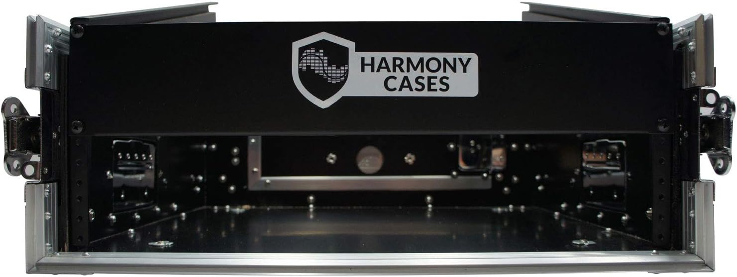 Harmony Audio Case HCM2U DJ Pro Audio 10U Slant Top 4U Vertical Mixer Rack Case New