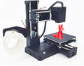 Small 3D Printer with Detachable Magnetic Print Platform, Open Frame, 230°C Direct Extruder, DIY Enthusiasts, for 7 8 10 System, Printing Size 100x100x100mm (US)