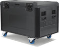 Cable Trunk Road Case Professional Stackable ATA Rolling Storage Road Cases with Wheels Lockable Casters Waterproof Touring Utility Tours for Pro Audio & DJ Equipment (35x22x24 Inches)