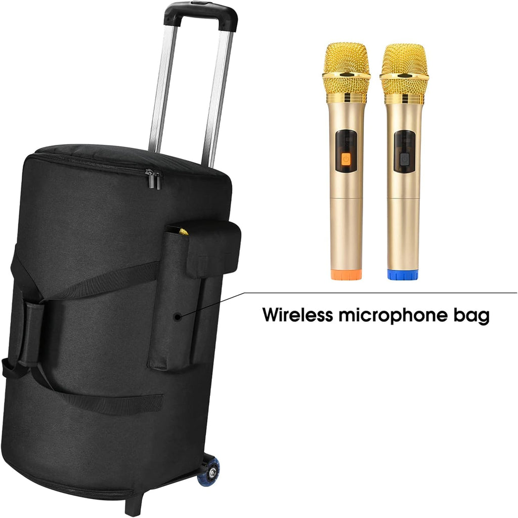 Trolley Bag for JBL Partybox 120 Audio, JBLS Partybox 120 Outdoor Karaoke Specialized Travel Bag, Portable Speaker Trolley Bag, Multi-function Storage Bag