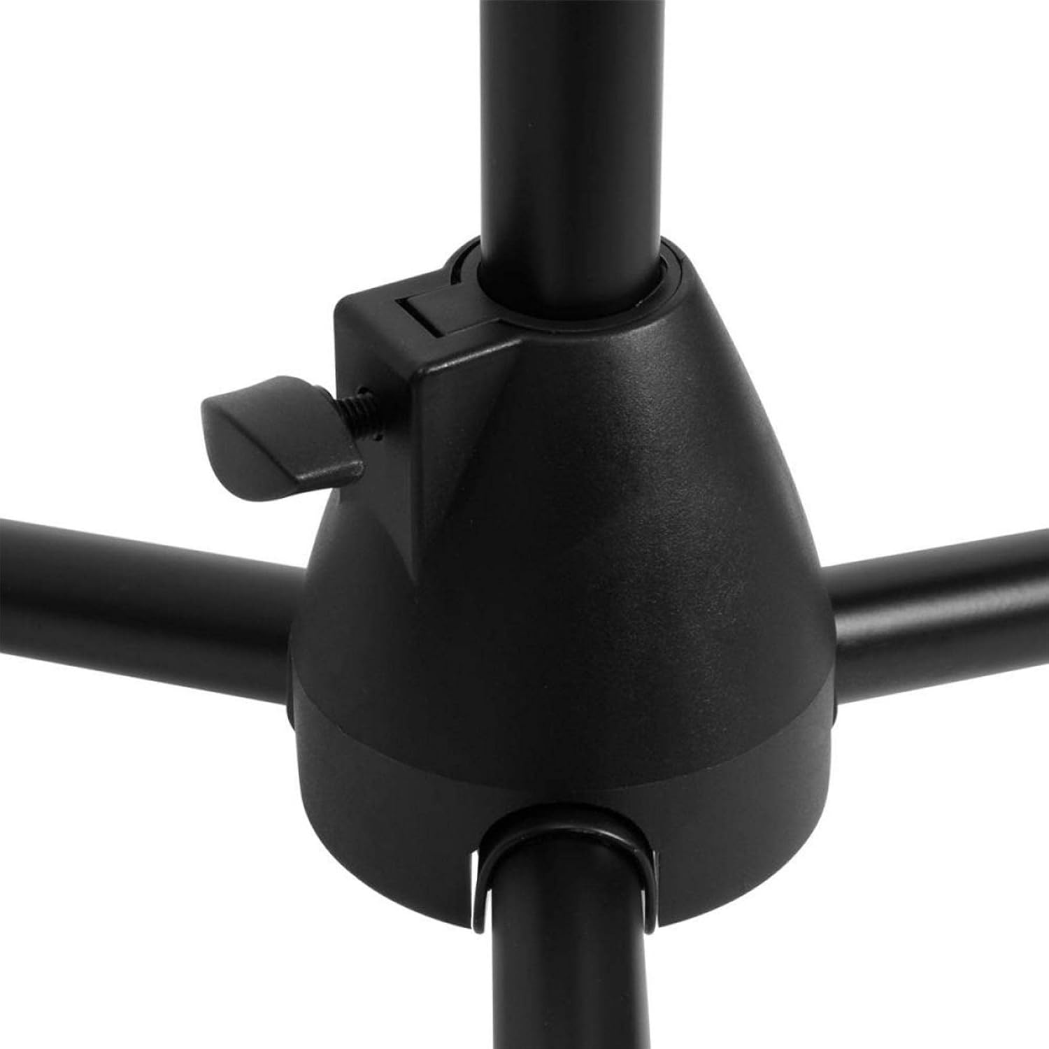 On-Stage MSP7706 Euro Boom 6 Mic Stands w/Travel Bag (For Vocal and Instrument Microphones, Height-Adjustable, Rugged, Lightweight, Steel, Standard Threading, Folding Tripod, Durable, Black)