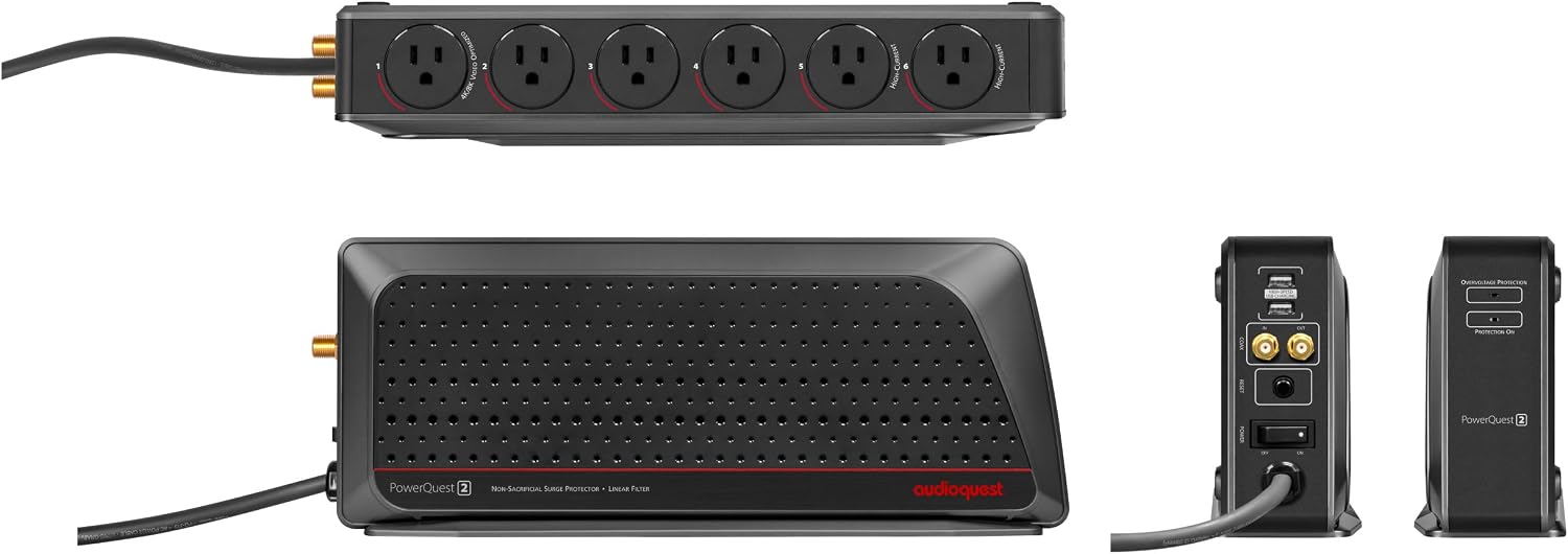 AudioQuest PowerQuest 2 6-Outlet Surge Protector (PQ2)