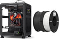Creality K2 SE 3D Printer Bundle with 2kg PLA Filament 1.75mm Black & White