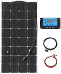 2000W Solar Panel System Kits for Home with 100A Solar Panel Charge Controller 1000W 2000W (1PCS with Controller)