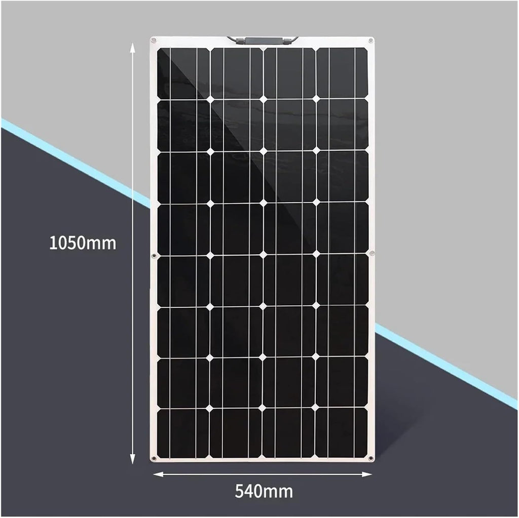 2000W Solar Panel System Kits for Home with 100A Solar Panel Charge Controller 1000W 2000W (1PCS 1000W)