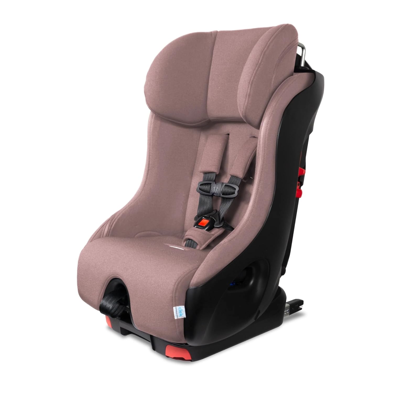 Clek Foonf Convertible Car Seat with Rigid Latch System, Crumple Zone Safety System, Adjustable Headrest, Reclining Design, Anti-Rebound Bar & Flame Retardant-Free (Vintage Ziip)