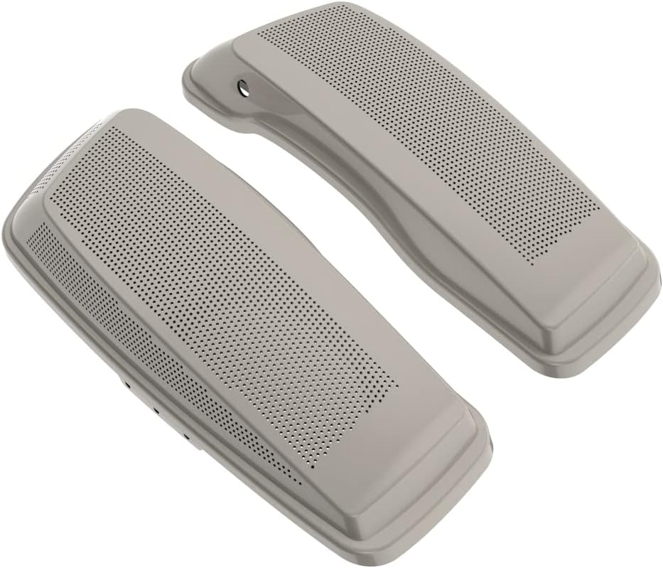 Advanblack Saddlebag Dual 6x9 Speaker lids, Audio Covers Fit for H-D Touring, Road Glide, Street Glide Special, Road King, 2014 2015 2016 2017 2018 2019 2020 2021 2022 2023