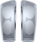 Advanblack Saddlebag Dual 6x9 Speaker lids, Audio Covers Fit for H-D Touring, Road Glide, Street Glide Special, Road King, 2014 2015 2016 2017 2018 2019 2020 2021 2022 2023