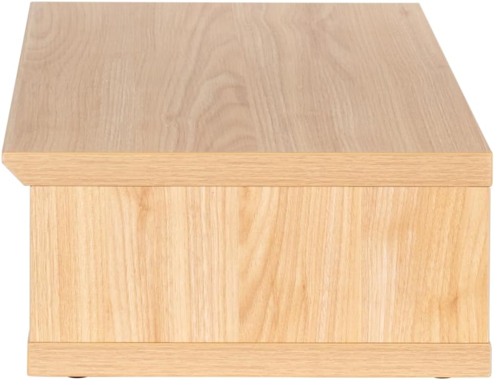 Gator Frameworks Elite Furniture Series 2U Wood Desktop Studio Rack in Natural Maple Finish (GFW-ELITERK-2U-MPL)
