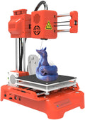 Mini 3D for Kids Printer K7 Desktop Mini 3D Printer with Large Printing Size 100x100x100mm for Kids Student Education,Orange